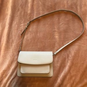 Vegan Leather Grey Crossbody Bag Pixie Mood